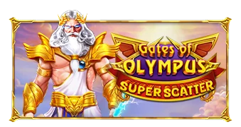 Gates of Olympus Super Scatter spilleautomat fra Pragmatic Play – grafik fra spillet