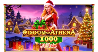 Wisdom of Athena 1000 Xmas spilleautomat fra Pragmatic Play – grafik fra spillet
